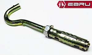 Gömlekli Kancalı Çelik Dübel