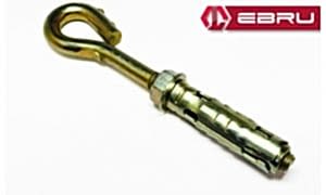 Gömlekli Kapalı Kancalı Çelik Dübel